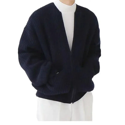 Men's Slim Fit Knitted Cardigan